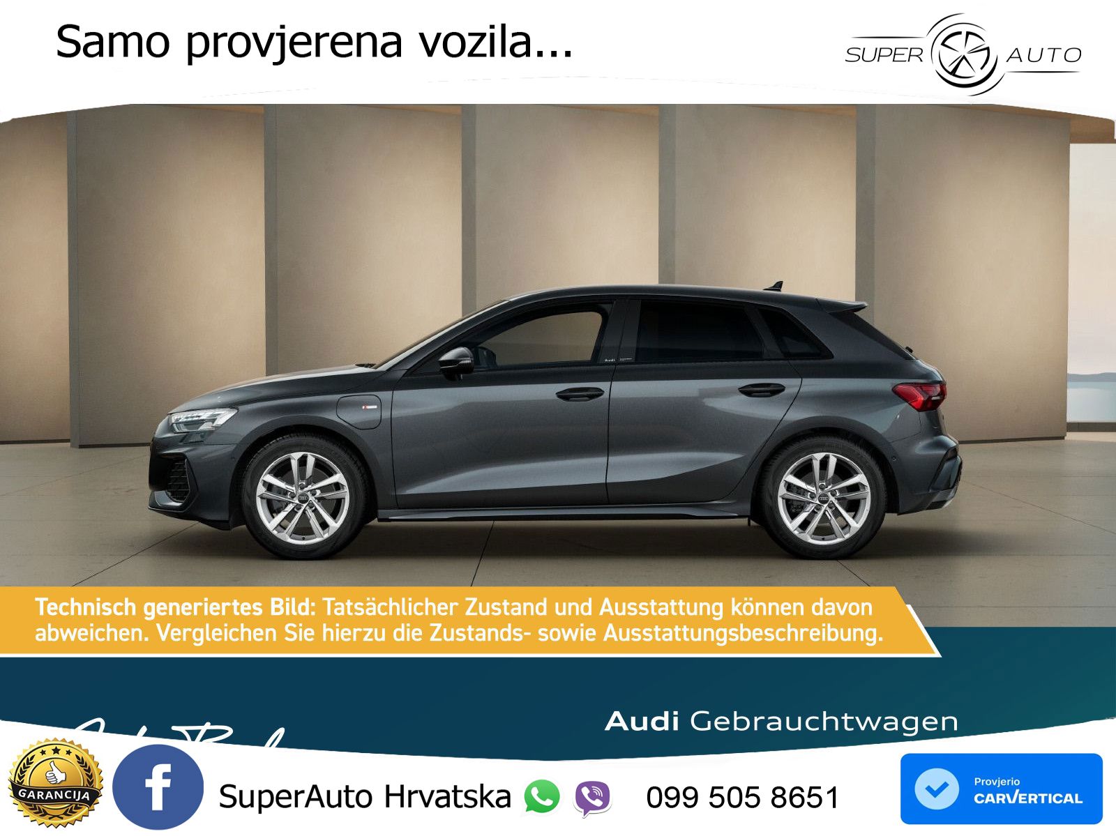 Audi A3 Sportback 40 TFSI e (204 KS) Plug-in Hybrid S tronic S line LED+GR SJED+ACC