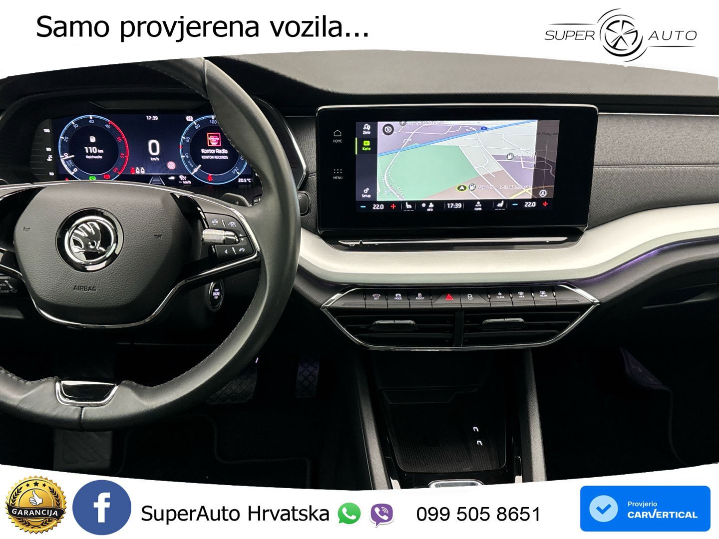 Škoda Octavia Combi 2.0 TDI (150 KS) DSG MATRIX+GR SJED+KAM