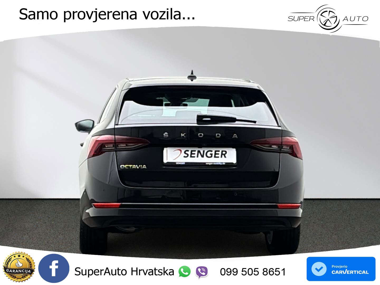 Škoda Octavia Combi 2.0 TDI (150 KS) DSG MATRIX+GR SJED+KAM