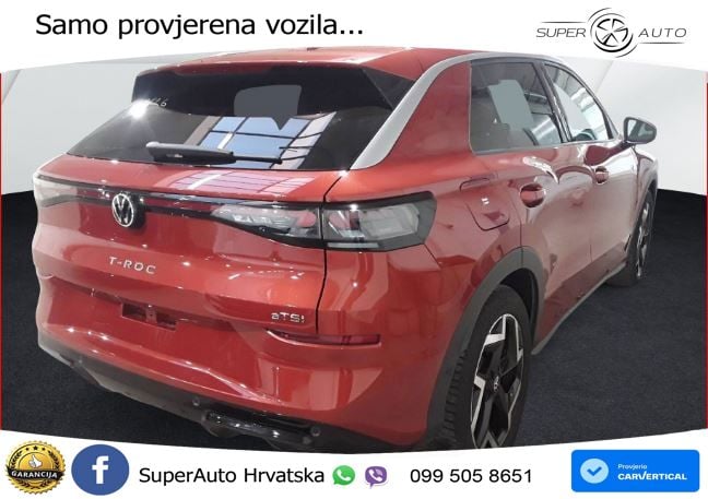 Volkswagen T-Roc 1.5 eTSI (150 KS)  DSG R-Line LED+GR SJED+ACC