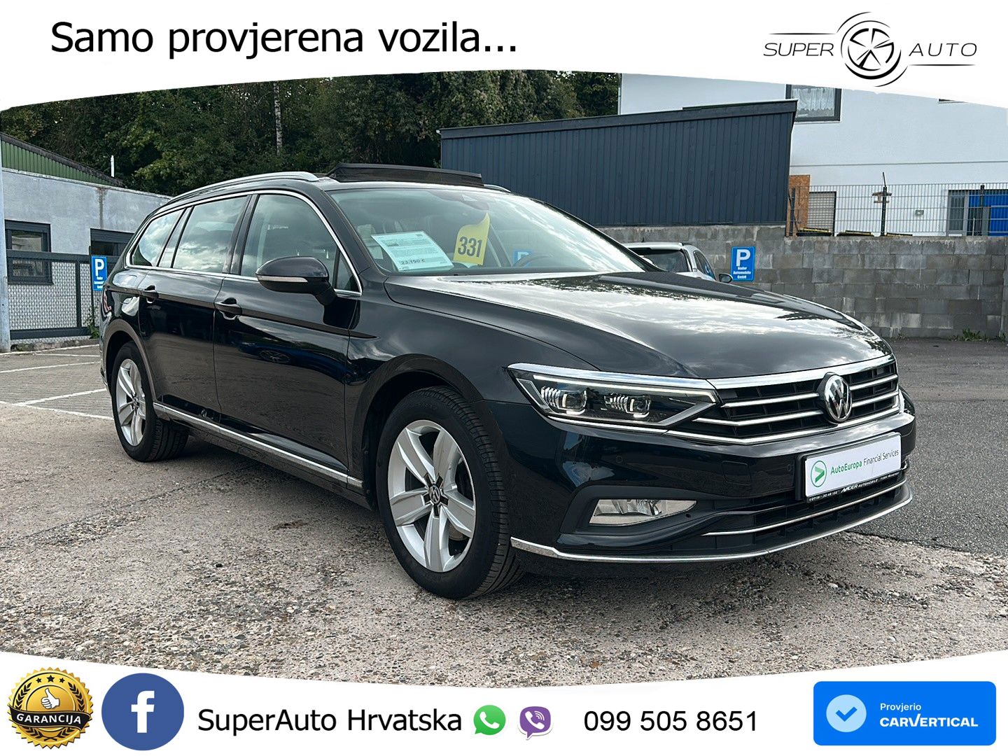 Volkswagen Passat Variant 2.0 TDI (190 KS) DSG Elegance LED+GR SJED+ACC