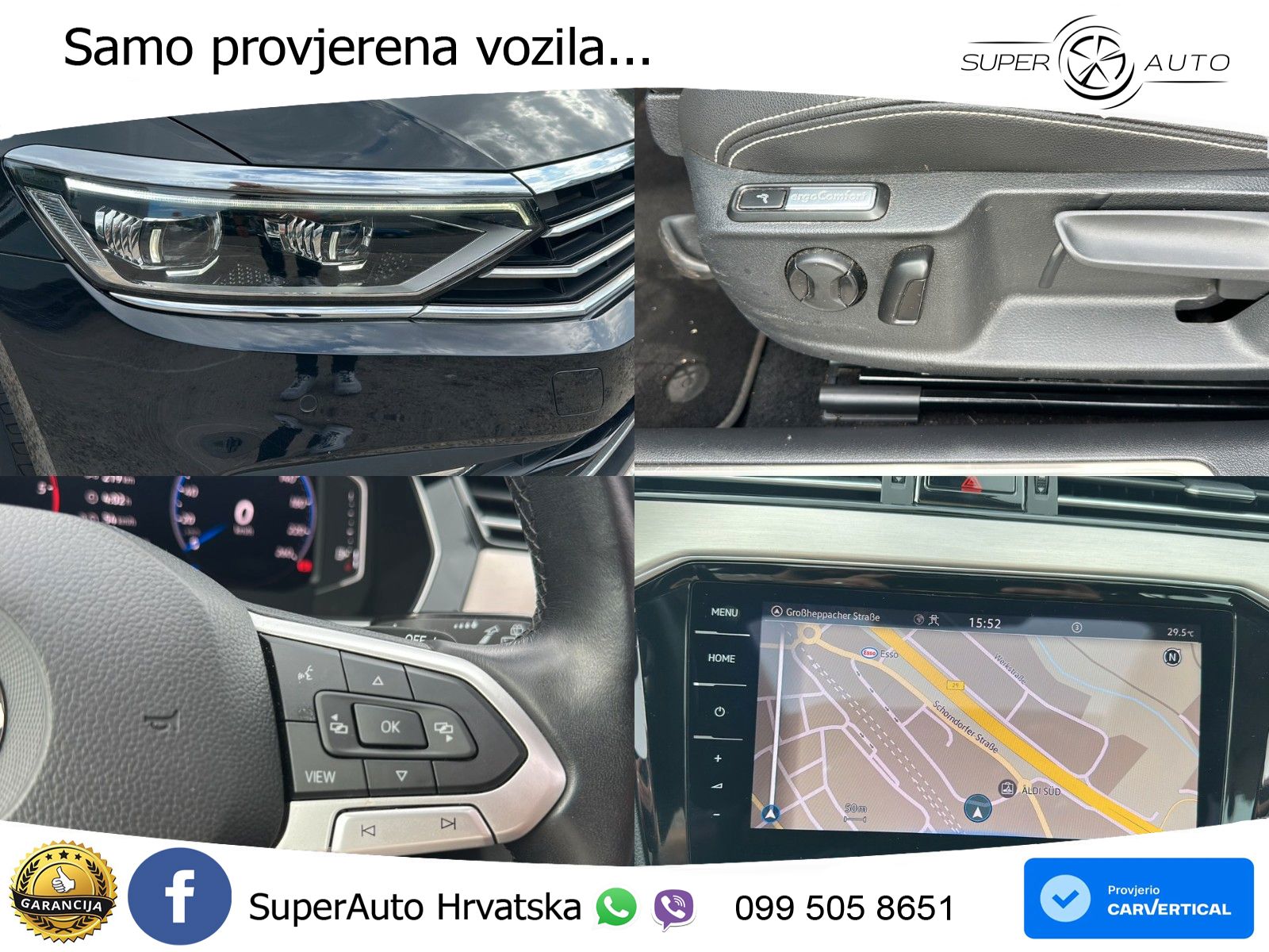 Volkswagen Passat Variant 2.0 TDI (190 KS) DSG Elegance LED+GR SJED+ACC