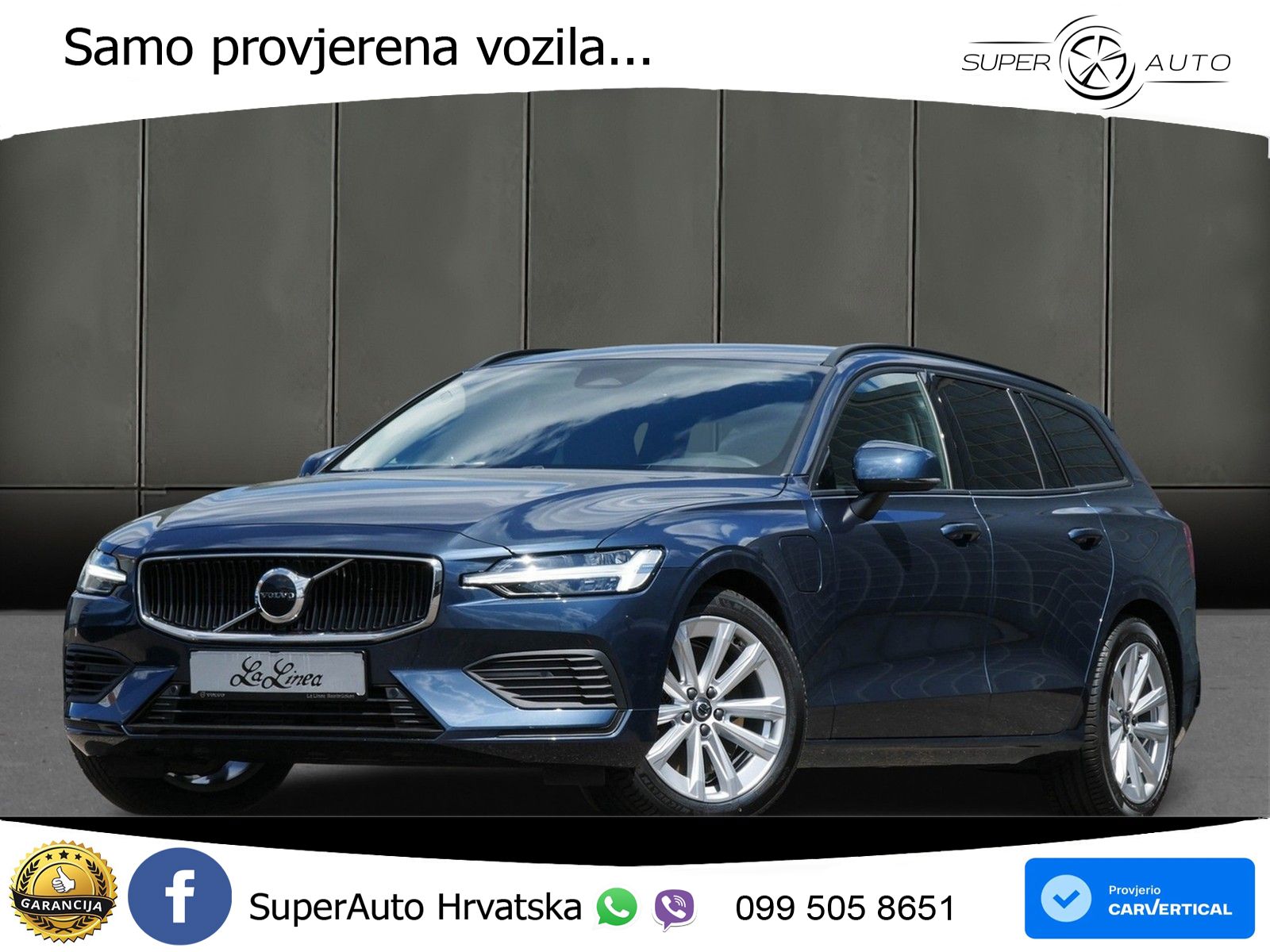 Volvo V60 2.0 T6 AWD Geartronic LED+GR SJED+ACC