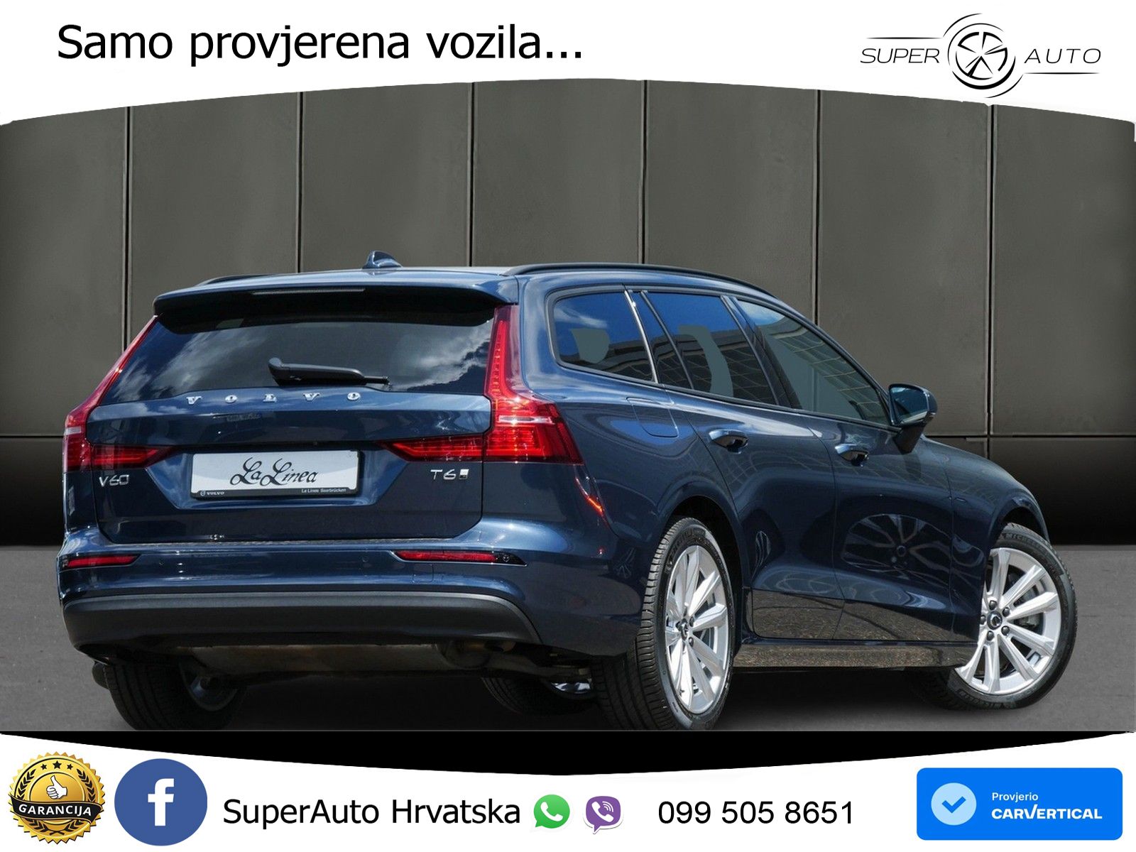 Volvo V60 2.0 T6 AWD Geartronic LED+GR SJED+ACC