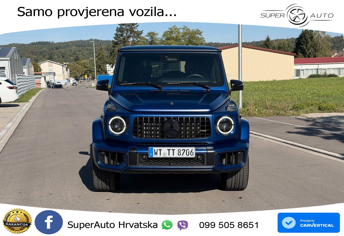 Mercedes AMG G 63 Long V8 (585 KS) 4MATIC 9G-TRONIC AMG SPEEDSHIFT TCT Superior LED+GR SJED+ACC