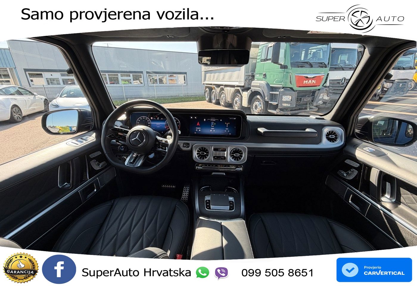 Mercedes AMG G 63 Long V8 (585 KS) 4MATIC 9G-TRONIC AMG SPEEDSHIFT TCT Superior LED+GR SJED+ACC