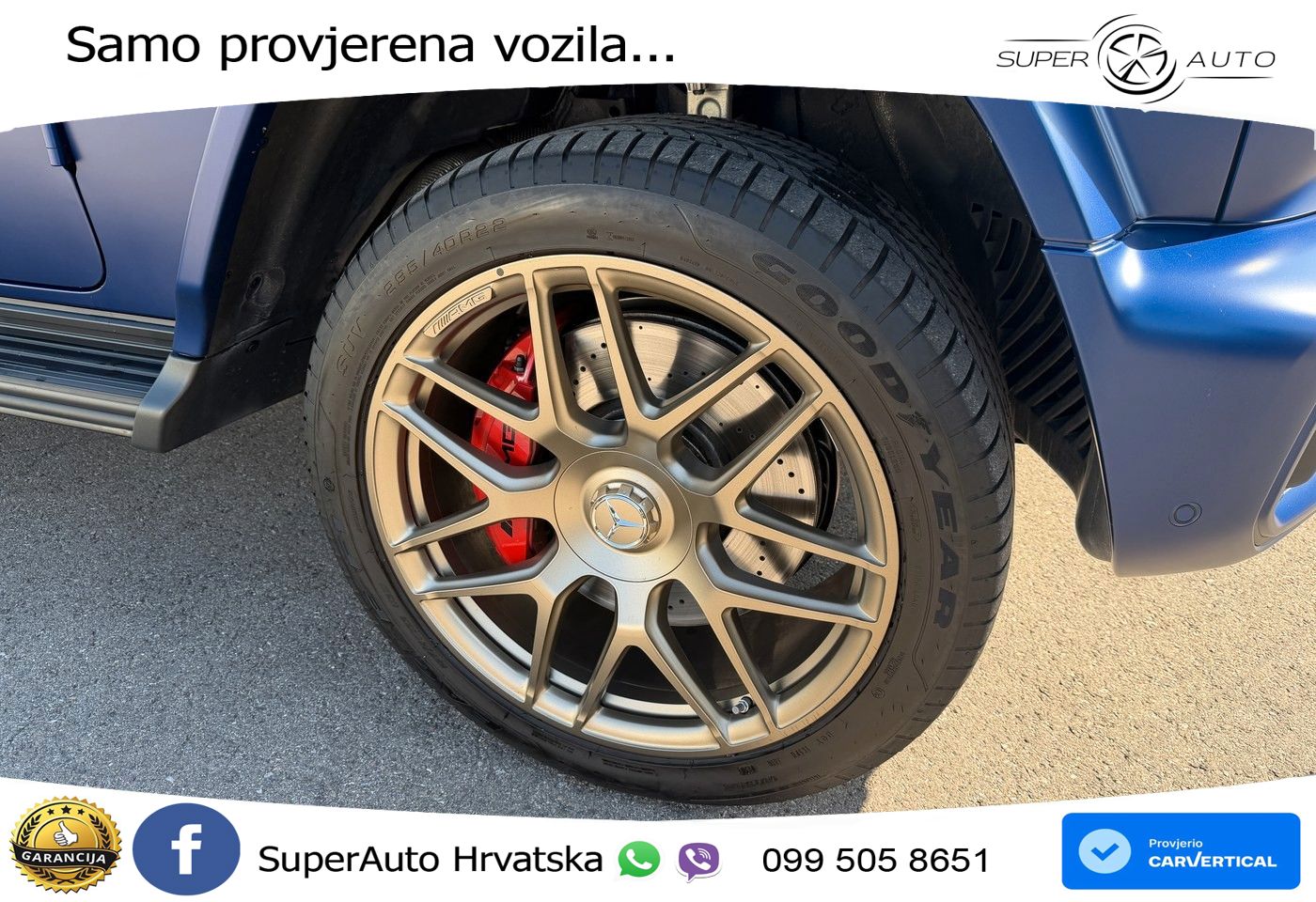 Mercedes AMG G 63 Long V8 (585 KS) 4MATIC 9G-TRONIC AMG SPEEDSHIFT TCT Superior LED+GR SJED+ACC
