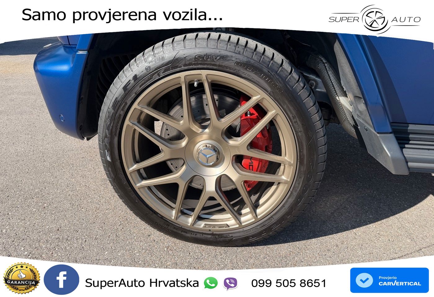 Mercedes AMG G 63 Long V8 (585 KS) 4MATIC 9G-TRONIC AMG SPEEDSHIFT TCT Superior LED+GR SJED+ACC