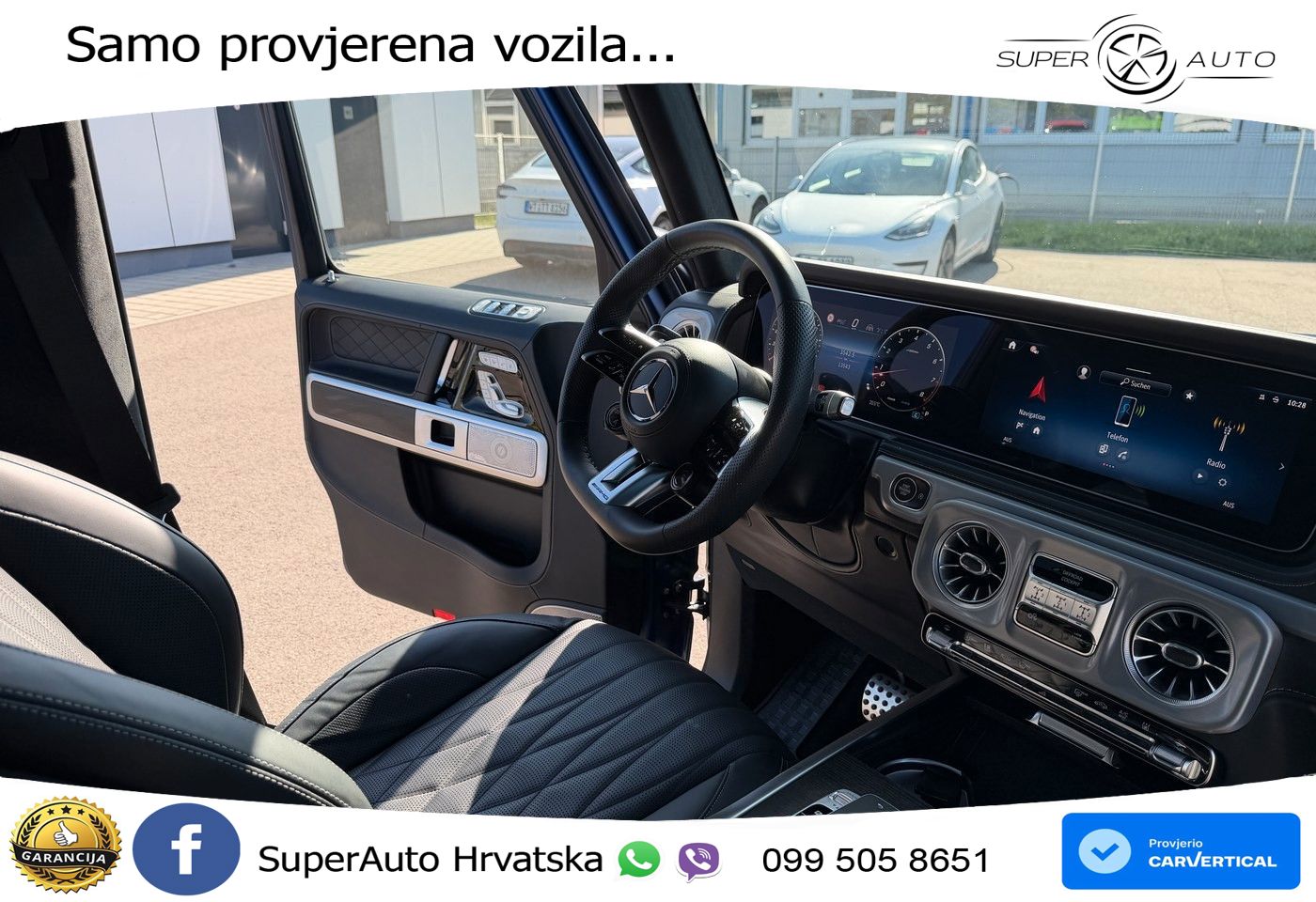 Mercedes AMG G 63 Long V8 (585 KS) 4MATIC 9G-TRONIC AMG SPEEDSHIFT TCT Superior LED+GR SJED+ACC