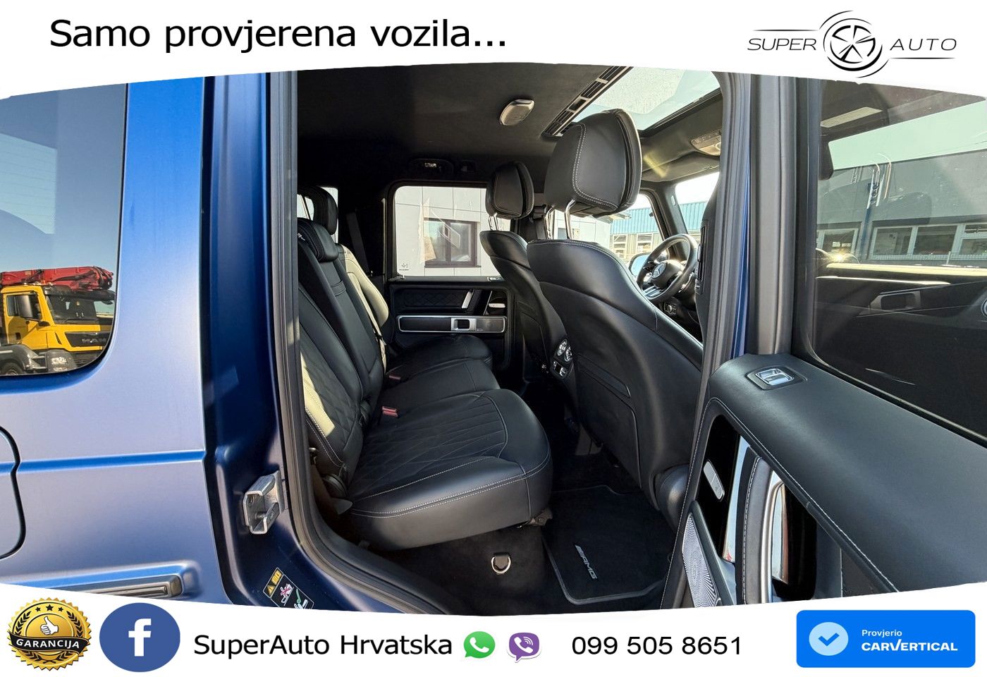 Mercedes AMG G 63 Long V8 (585 KS) 4MATIC 9G-TRONIC AMG SPEEDSHIFT TCT Superior LED+GR SJED+ACC