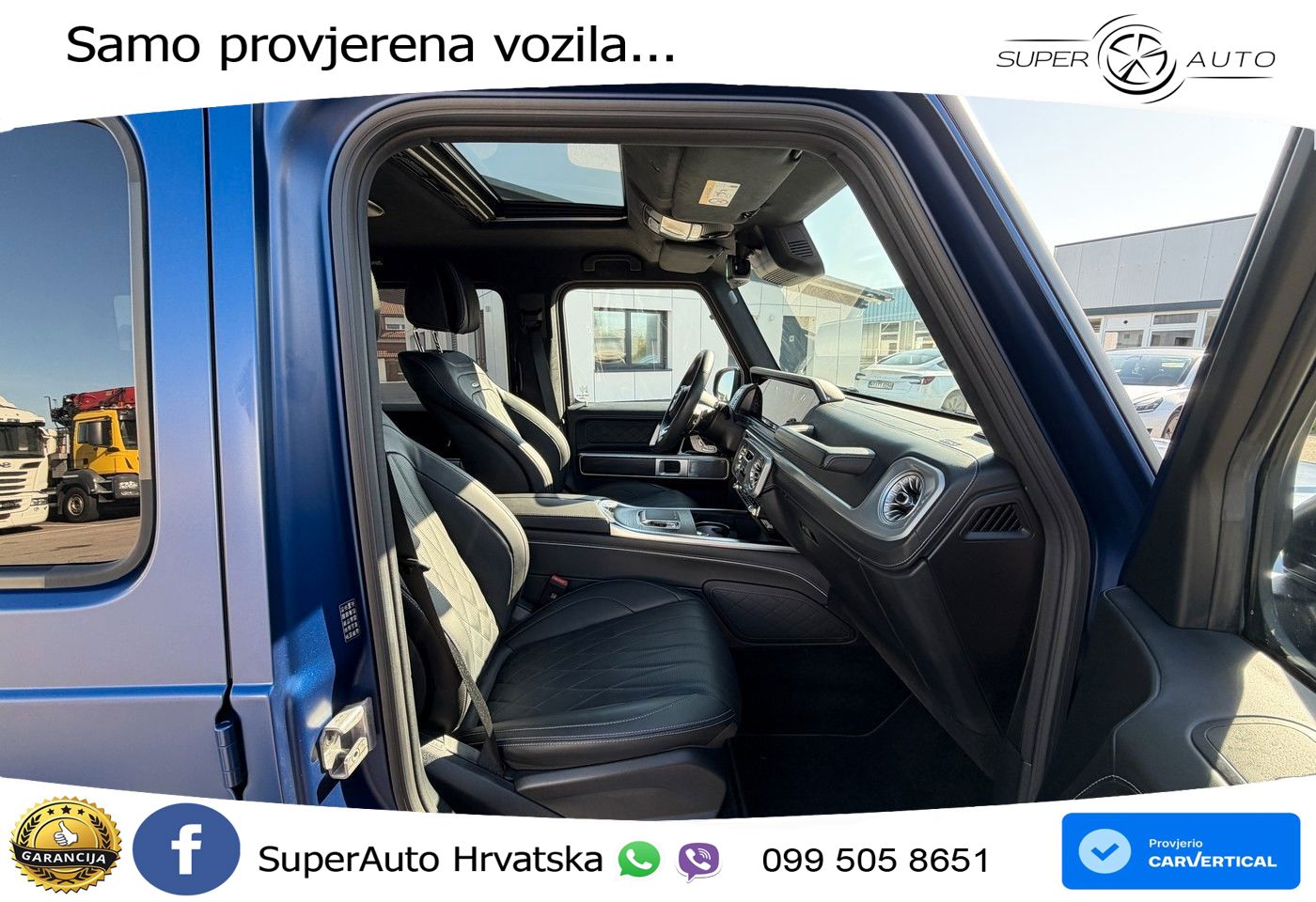 Mercedes AMG G 63 Long V8 (585 KS) 4MATIC 9G-TRONIC AMG SPEEDSHIFT TCT Superior LED+GR SJED+ACC