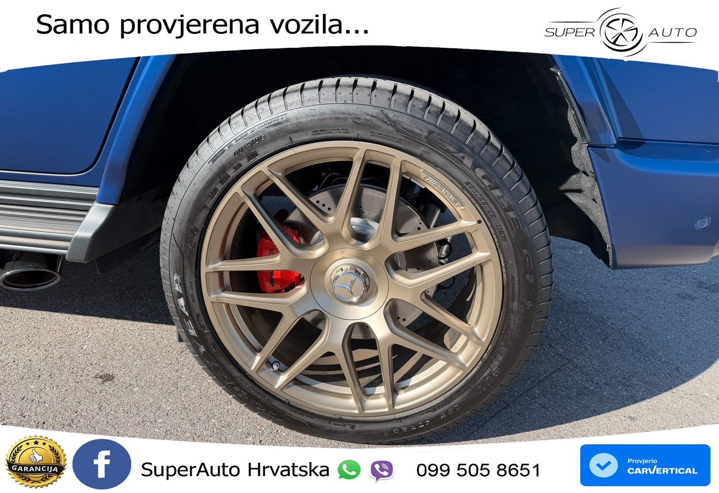 Mercedes AMG G 63 Long V8 (585 KS) 4MATIC 9G-TRONIC AMG SPEEDSHIFT TCT Superior LED+GR SJED+ACC