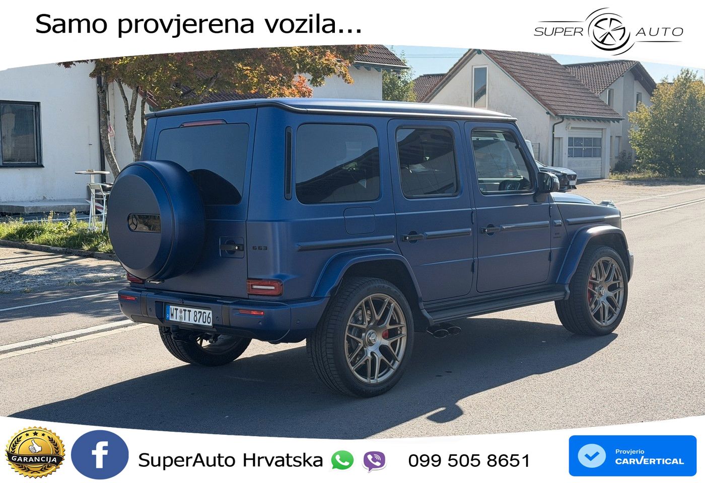 Mercedes AMG G 63 Long V8 (585 KS) 4MATIC 9G-TRONIC AMG SPEEDSHIFT TCT Superior LED+GR SJED+ACC