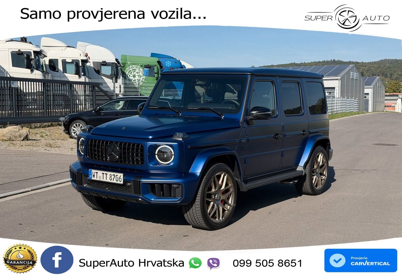 Mercedes AMG G 63 Long V8 (585 KS) 4MATIC 9G-TRONIC AMG SPEEDSHIFT TCT Superior LED+GR SJED+ACC