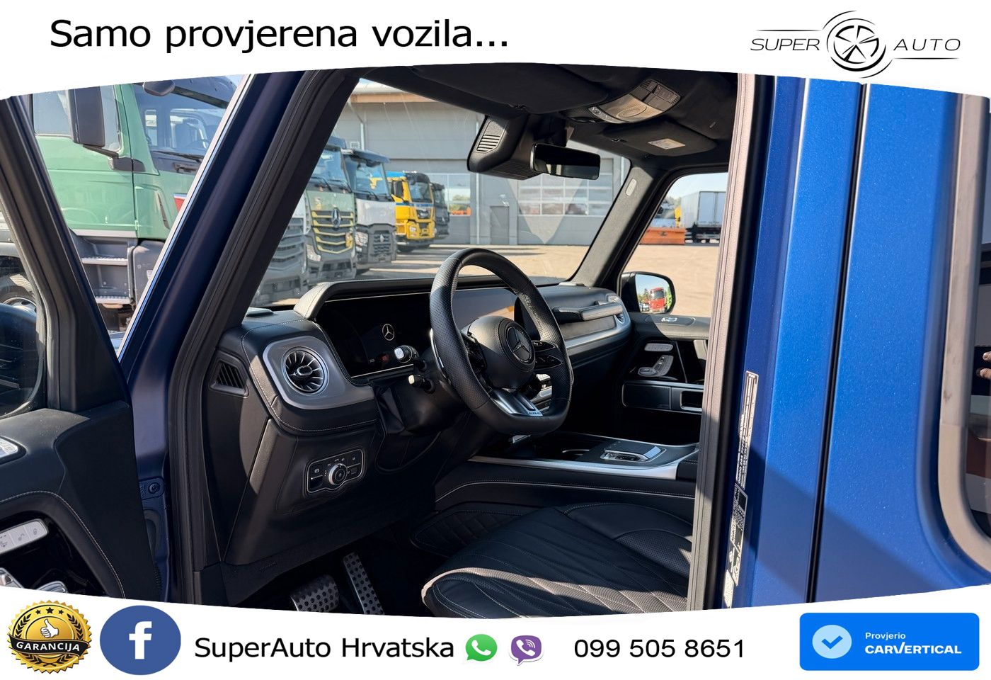 Mercedes AMG G 63 Long V8 (585 KS) 4MATIC 9G-TRONIC AMG SPEEDSHIFT TCT Superior LED+GR SJED+ACC