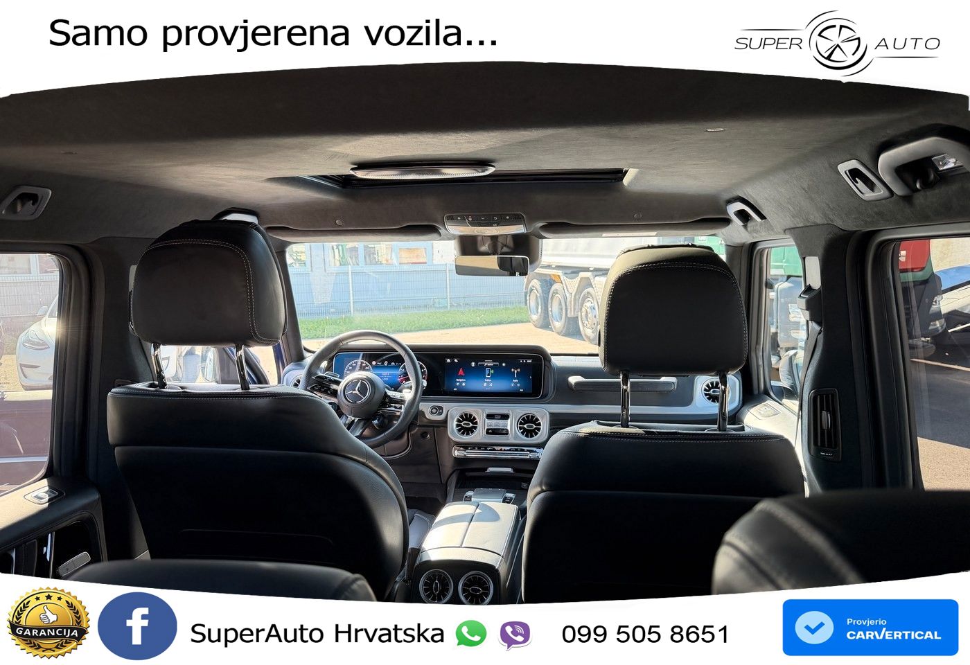 Mercedes AMG G 63 Long V8 (585 KS) 4MATIC 9G-TRONIC AMG SPEEDSHIFT TCT Superior LED+GR SJED+ACC