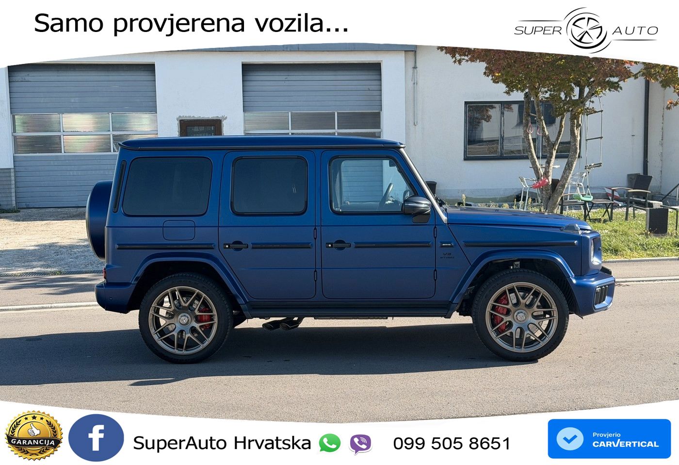 Mercedes AMG G 63 Long V8 (585 KS) 4MATIC 9G-TRONIC AMG SPEEDSHIFT TCT Superior LED+GR SJED+ACC