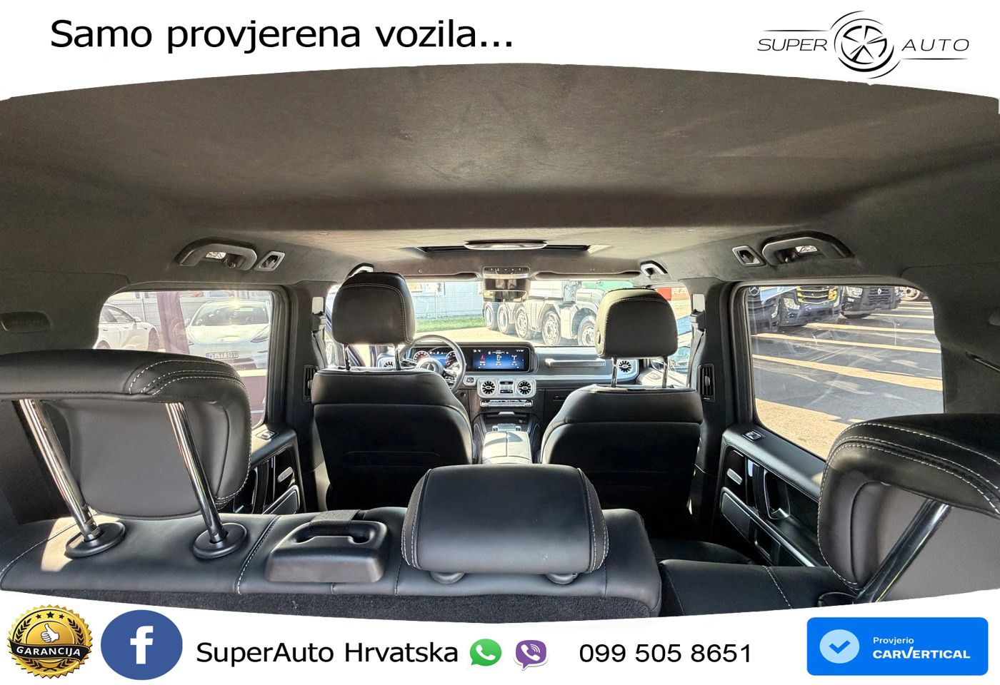 Mercedes AMG G 63 Long V8 (585 KS) 4MATIC 9G-TRONIC AMG SPEEDSHIFT TCT Superior LED+GR SJED+ACC