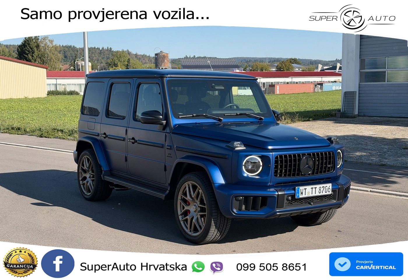 Mercedes AMG G 63 Long V8 (585 KS) 4MATIC 9G-TRONIC AMG SPEEDSHIFT TCT Superior LED+GR SJED+ACC