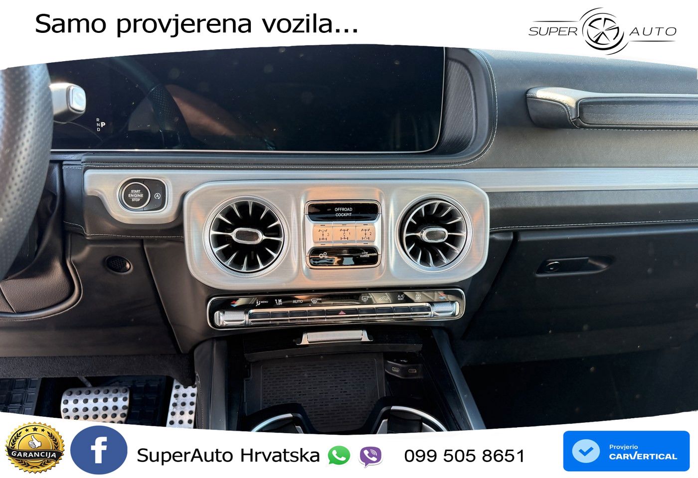 Mercedes AMG G 63 Long V8 (585 KS) 4MATIC 9G-TRONIC AMG SPEEDSHIFT TCT Superior LED+GR SJED+ACC