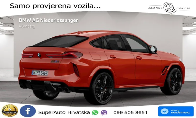 BMW X6 M Competition 4.4 V8 (625 KS) xDrive Steptronic