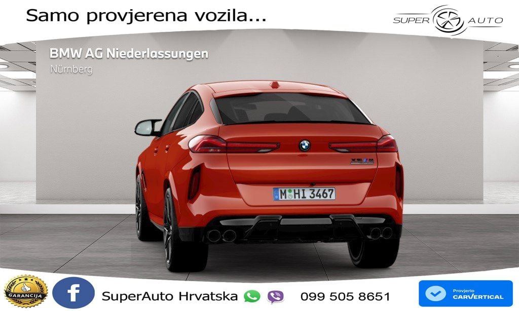 BMW X6 M Competition 4.4 V8 (625 KS) xDrive Steptronic