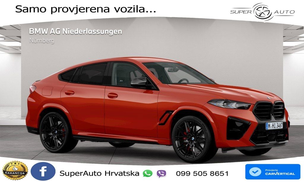 BMW X6 M Competition 4.4 V8 (625 KS) xDrive Steptronic