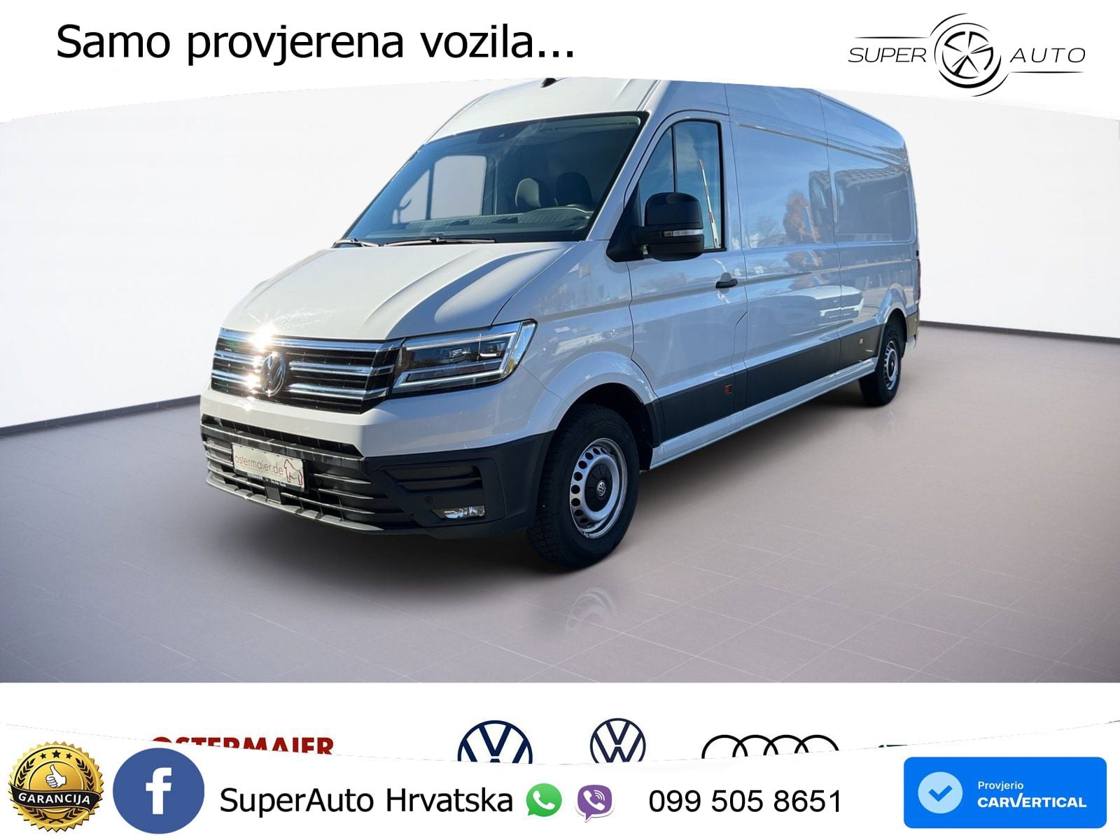 Volkswagen Crafter TRENDLINE 2.0TDI 177PS ACC.KAMERA.NAVI.L 177 KS