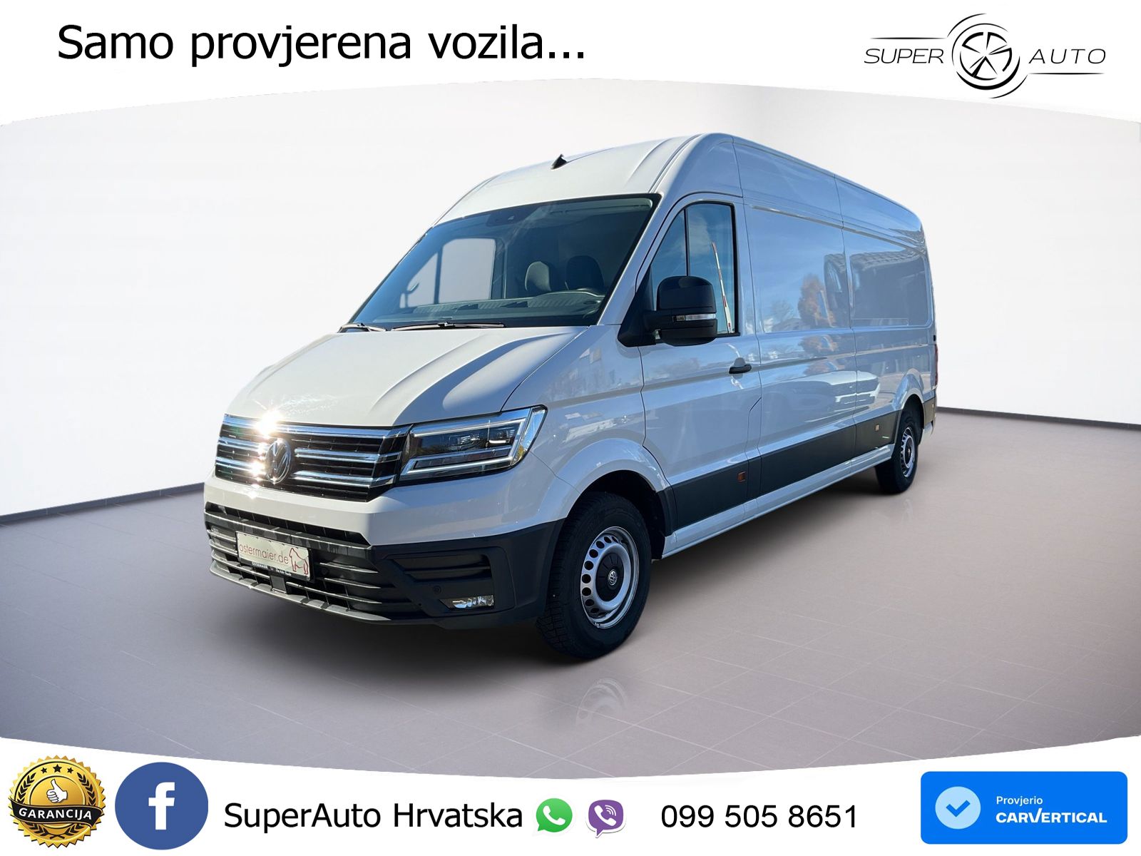 Volkswagen Crafter TRENDLINE 2.0TDI 177PS ACC.KAMERA.NAVI.L 177 KS