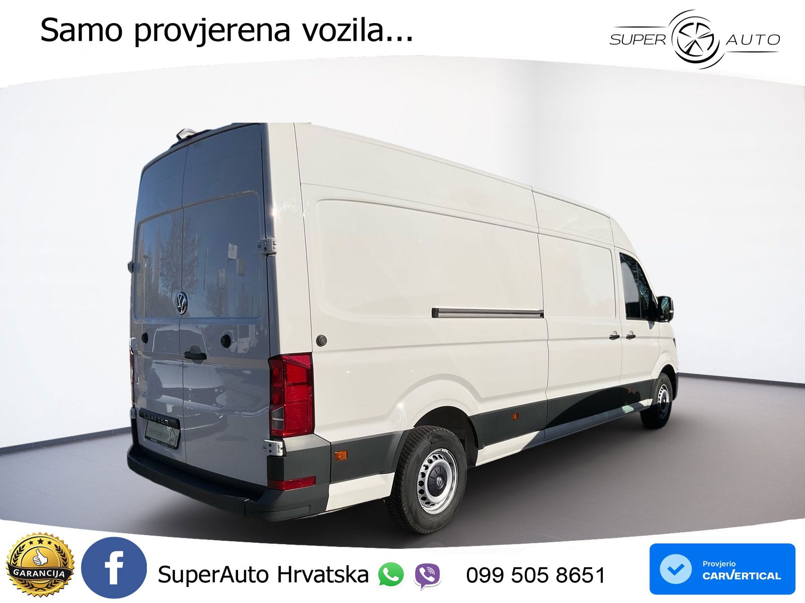 Volkswagen Crafter TRENDLINE 2.0TDI 177PS ACC.KAMERA.NAVI.L 177 KS