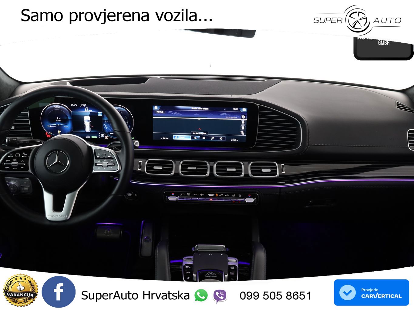 Mercedes-Benz GLS GLS 600 V8 EQ Boost 4MATIC G-TRONIC ACC+HEAD+4xGR SJED+360+PANO