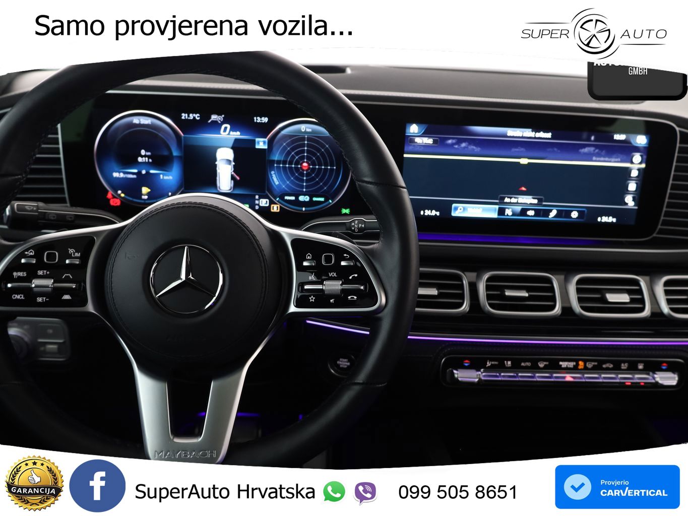 Mercedes-Benz GLS GLS 600 V8 EQ Boost 4MATIC G-TRONIC ACC+HEAD+4xGR SJED+360+PANO