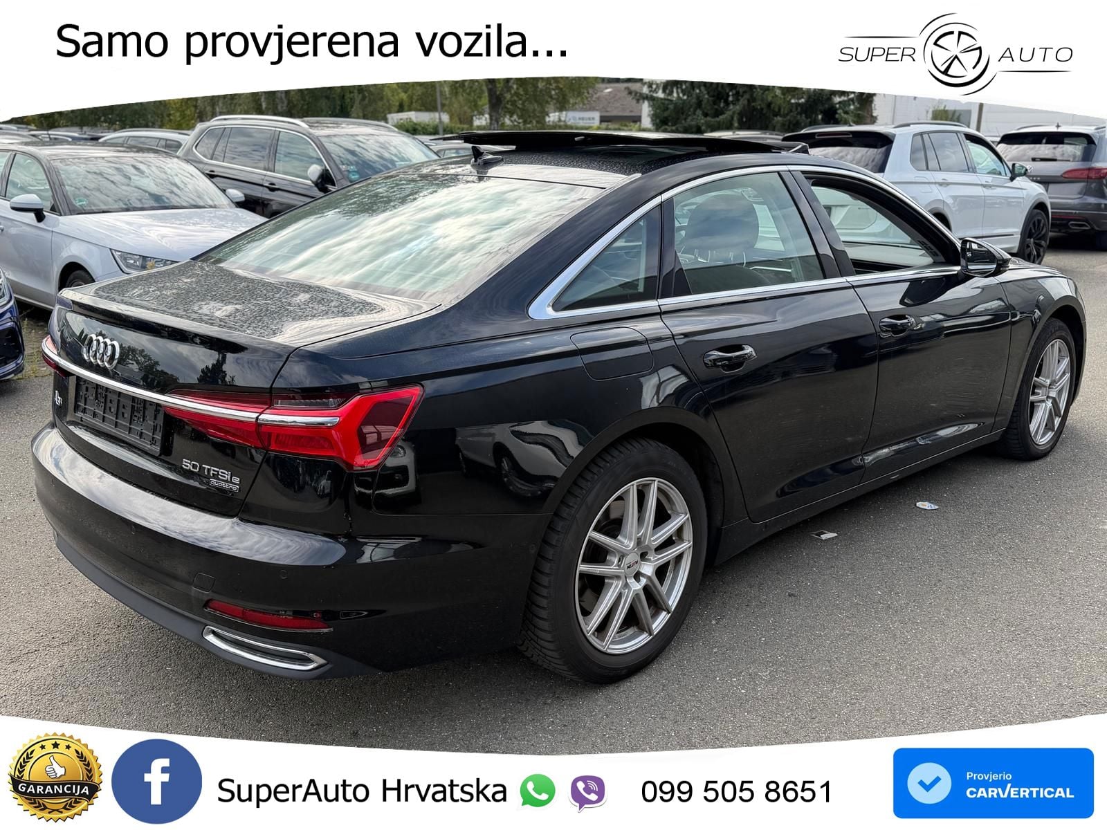 Audi A6 50 TFSIe (299 KS) quattro ultra S tronic LED+GR SJED+ACC