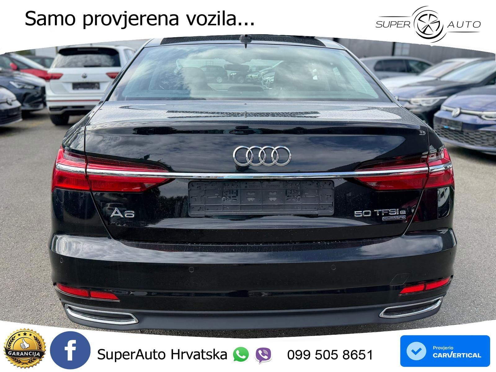 Audi A6 50 TFSIe (299 KS) quattro ultra S tronic LED+GR SJED+ACC