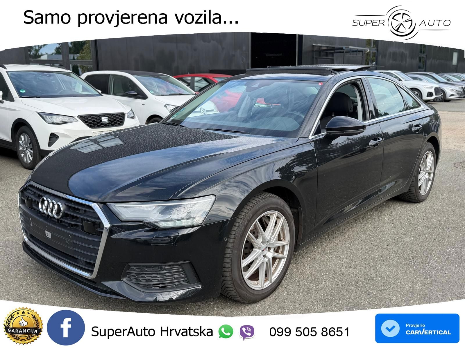 Audi A6 50 TFSIe (299 KS) quattro ultra S tronic LED+GR SJED+ACC