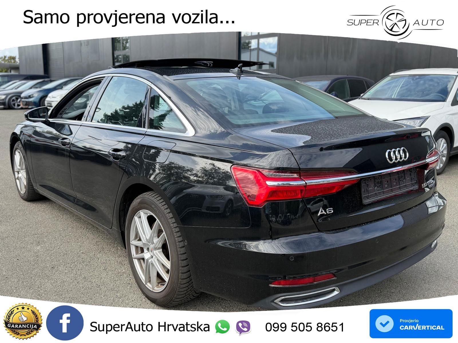 Audi A6 50 TFSIe (299 KS) quattro ultra S tronic LED+GR SJED+ACC