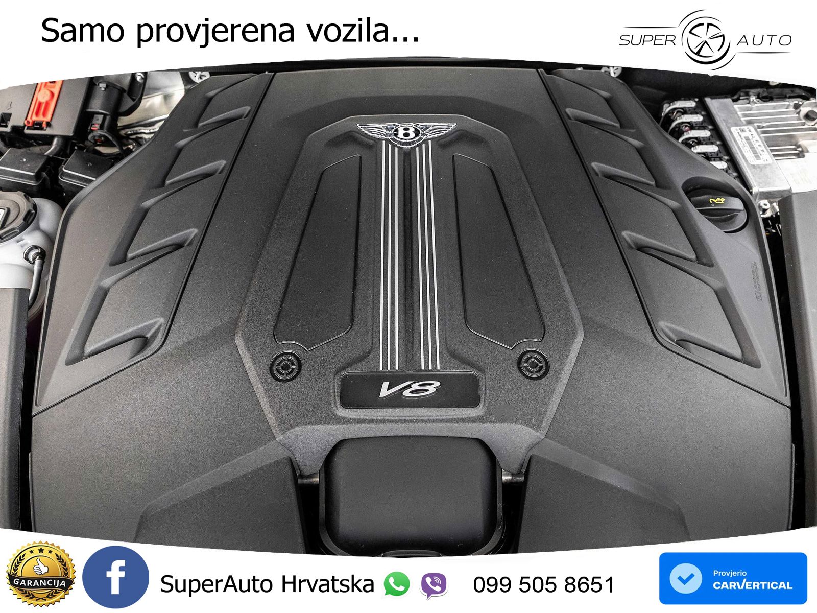 Bentley Bentayga EWB 4.0 V8 (550 KS) 4WD Automatic LED+GR SJED+ACC