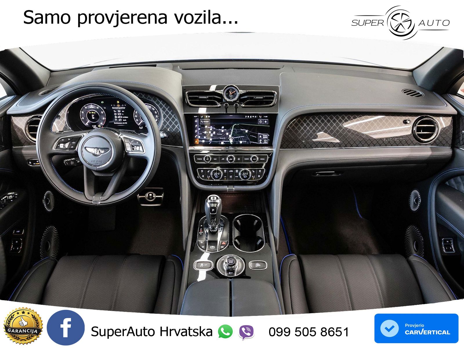 Bentley Bentayga EWB 4.0 V8 (550 KS) 4WD Automatic LED+GR SJED+ACC