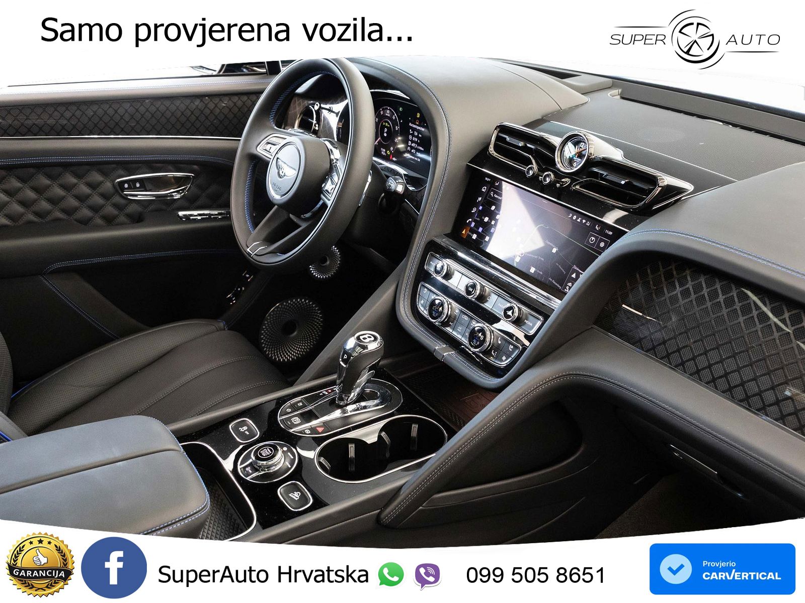 Bentley Bentayga EWB 4.0 V8 (550 KS) 4WD Automatic LED+GR SJED+ACC