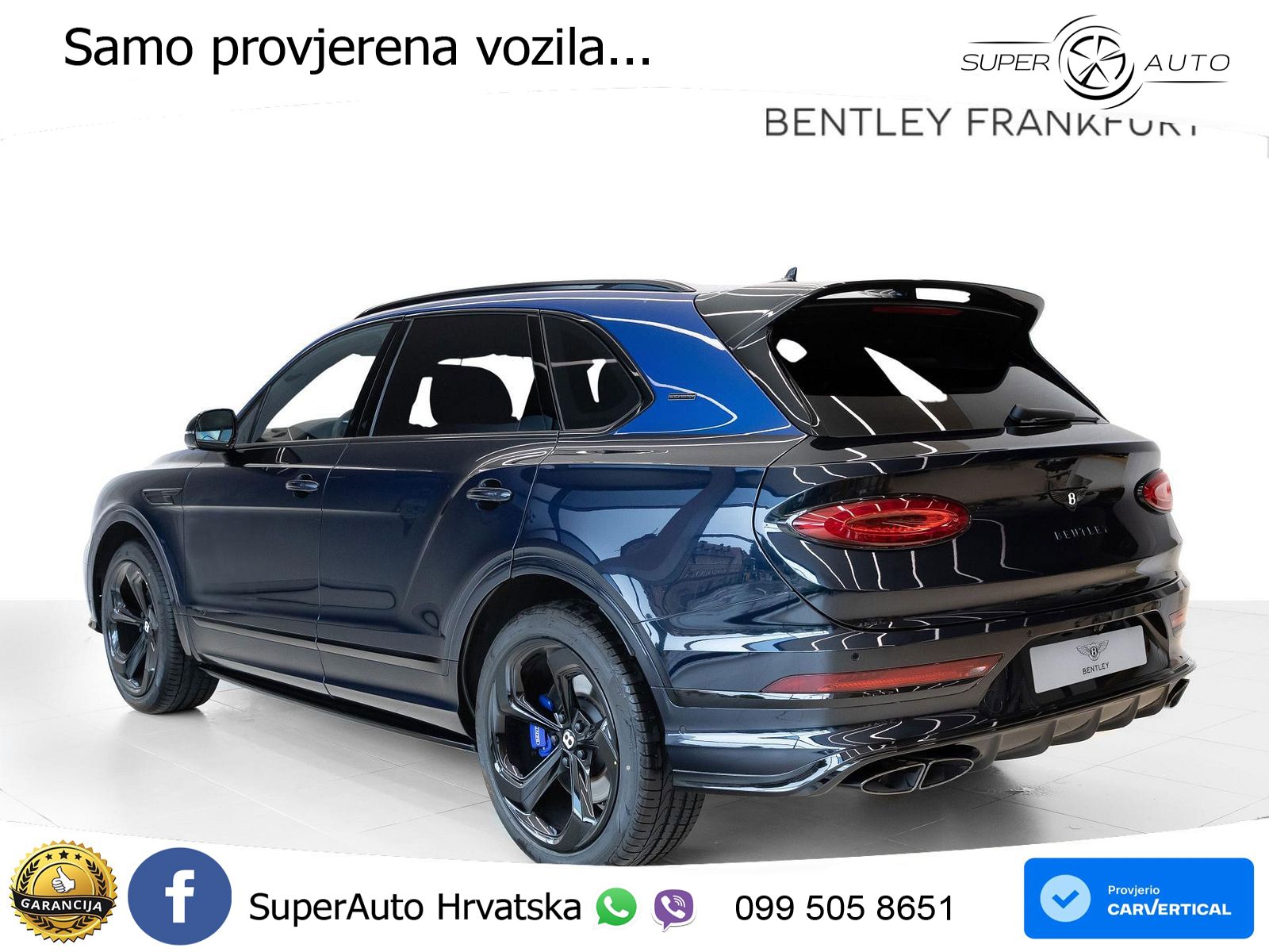 Bentley Bentayga EWB 4.0 V8 (550 KS) 4WD Automatic LED+GR SJED+ACC