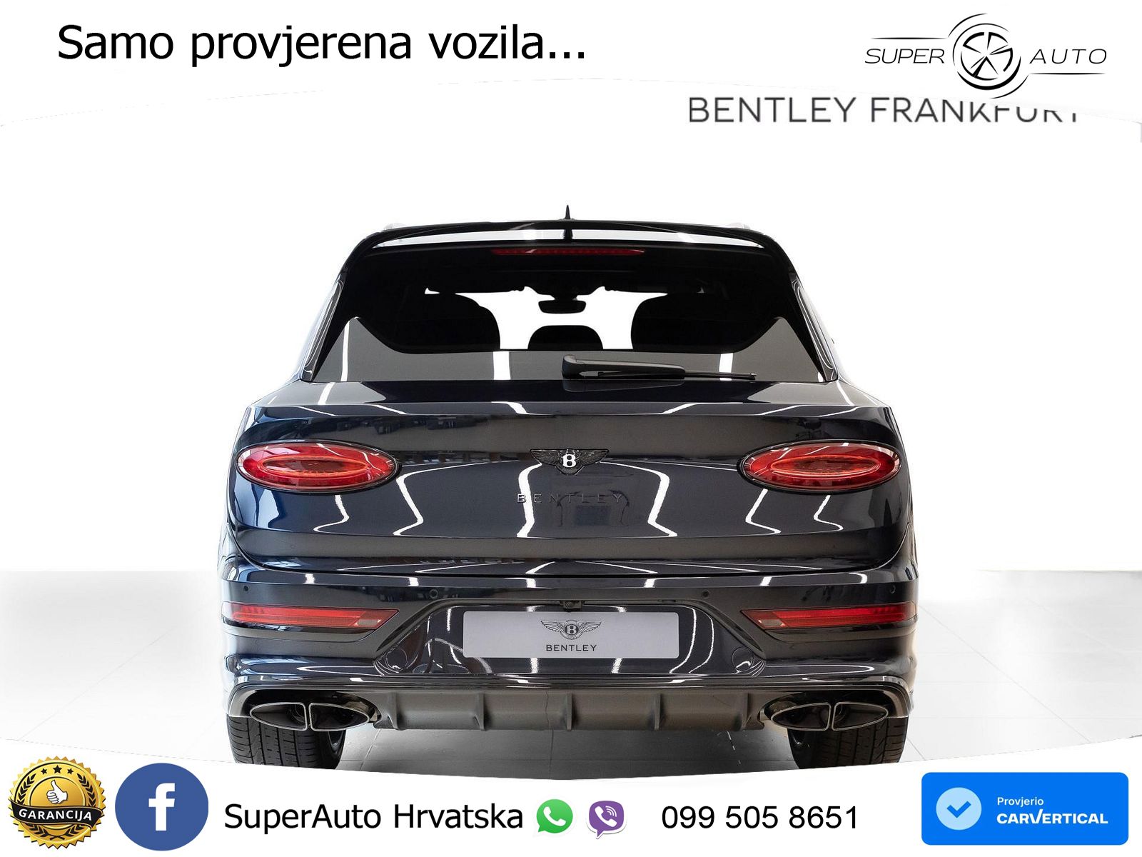 Bentley Bentayga EWB 4.0 V8 (550 KS) 4WD Automatic LED+GR SJED+ACC