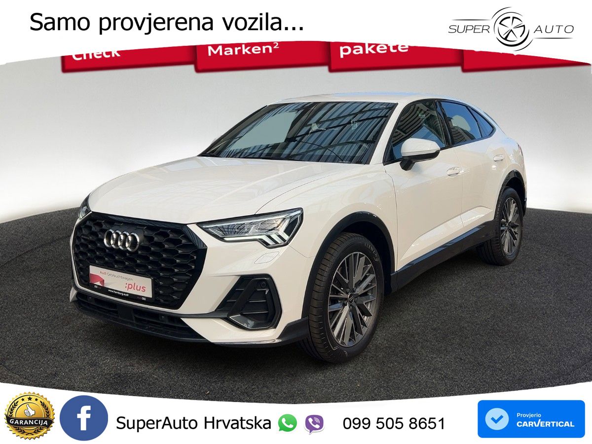 Audi Q3 II Sportback 40 TFSI (190 KS) quattro S tronic MATRIX+GR SJED+KAM