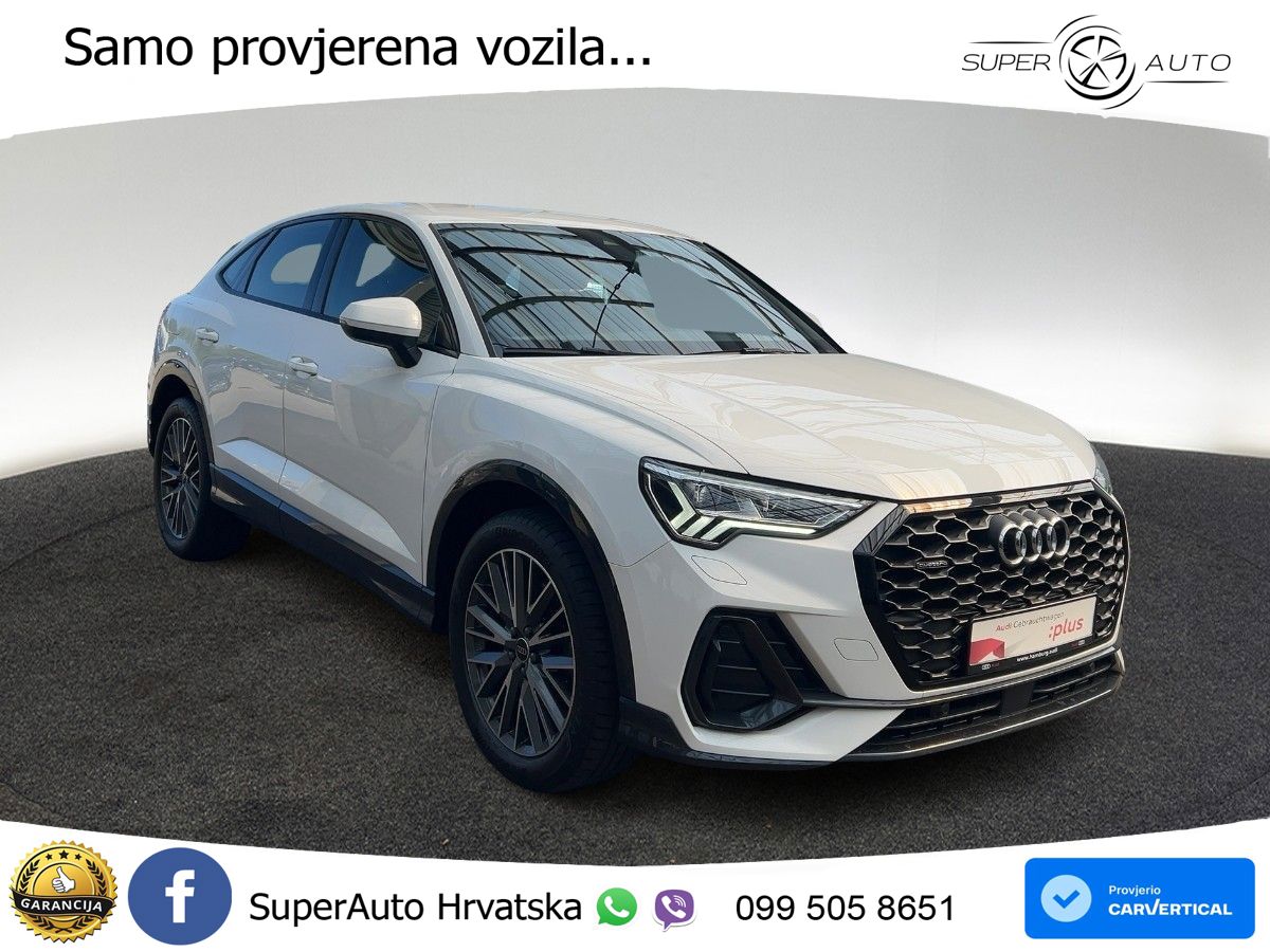 Audi Q3 II Sportback 40 TFSI (190 KS) quattro S tronic MATRIX+GR SJED+KAM