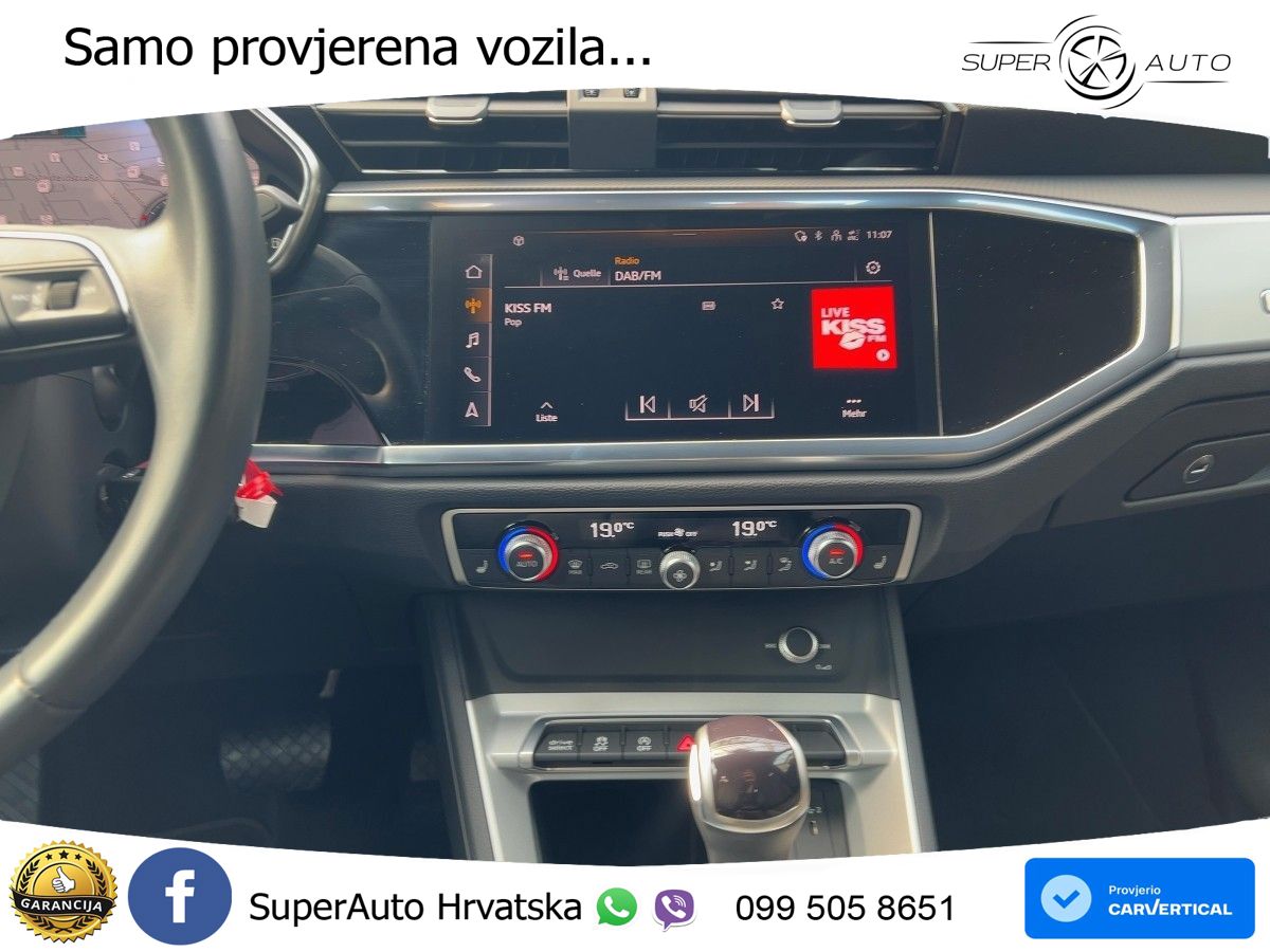 Audi Q3 II Sportback 40 TFSI (190 KS) quattro S tronic MATRIX+GR SJED+KAM