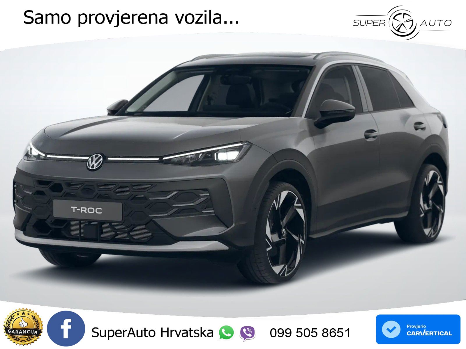 Volkswagen T-Roc 1.5 eTSI (150 KS)  DSG LED+GR SJED+ACC