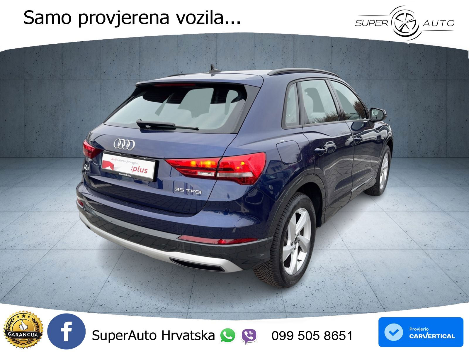 Audi Q3 35 TFSI (150 KS) S tronic advanced LED+GR SJED+ACC