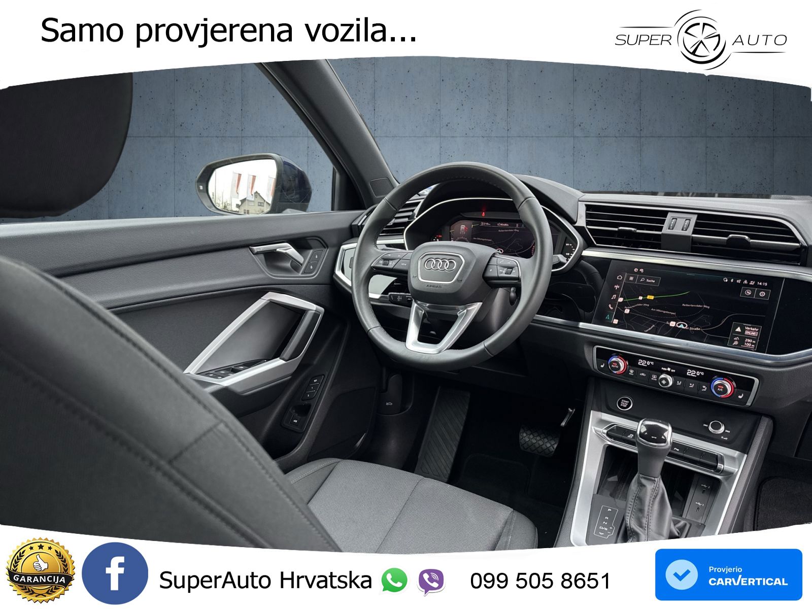 Audi Q3 35 TFSI (150 KS) S tronic advanced LED+GR SJED+ACC