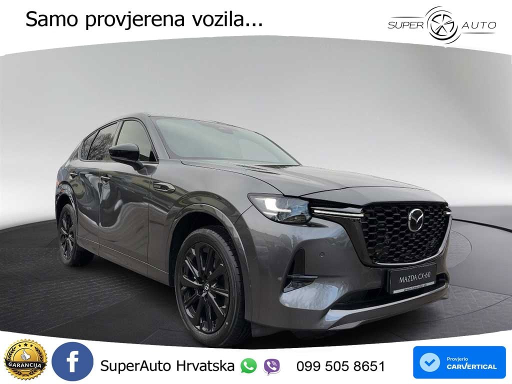 Mazda CX-60 3.3 e-Skyactiv D (254 KS) AWD Automatic MATRIX+GR SJED+KAM