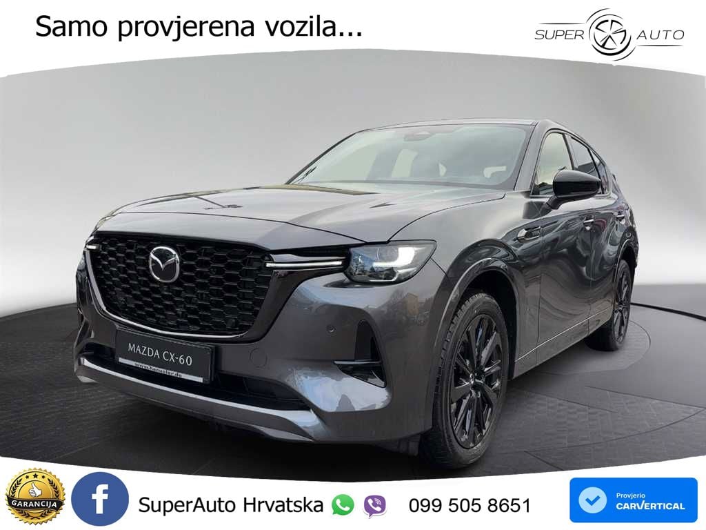 Mazda CX-60 3.3 e-Skyactiv D (254 KS) AWD Automatic MATRIX+GR SJED+KAM