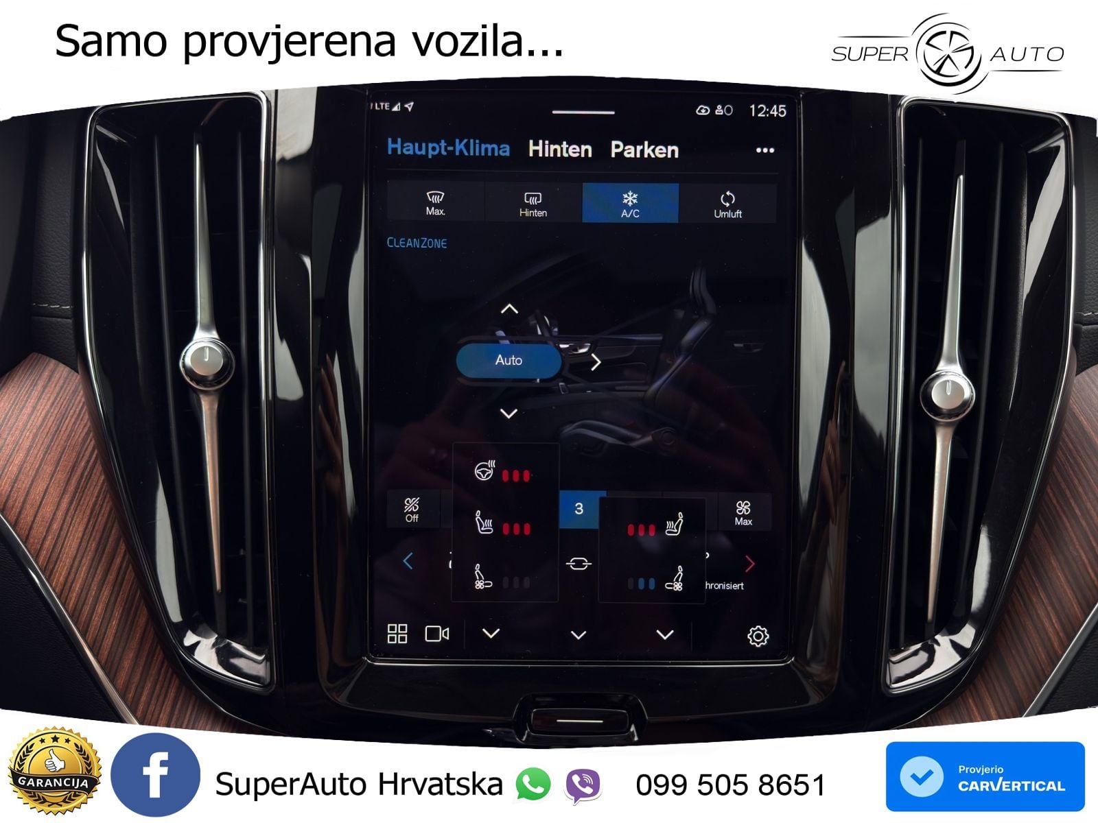 Volvo XC60 B5 Benzin AWD Geartronic ACC+HEAD+4xGR SJED+360+PANO